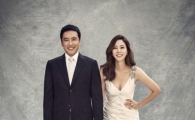김남주♥김승우, 결혼 10주년 기념 웨딩화보…'그 모습 그대로'