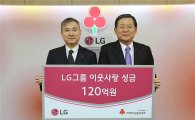 LG, '이웃사랑 성금' 120억 기탁