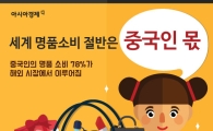 [인포그래픽] 중국인, 세계 명품 절반 싹쓸이