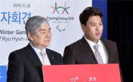 [포토]평창올림픽 홍보대사 위촉된 류현진