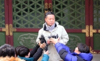 [포토]한상균 민주노총 위원장에 쏠린 관심