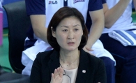 [포토]박수치는 박미희 감독