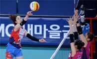 [포토]고예림, '블로킹를 살짝 넘겨라'