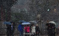 [포토]하얀 점묘화가 된 서울 