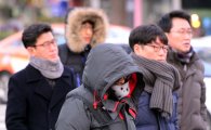 [포토]추위 속 출근하는 시민들