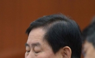 [포토]생각에 잠긴 최경환 부총리 