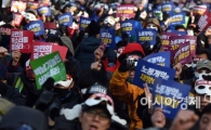 [포토]'복면 쓰고 피켓 들고'