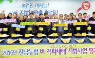 농협 전남지역본부,벼 직파재배 평가회 개최