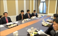 [포토]새정치, 테러방지법 관련 조찬 모임
