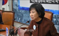 손혜원 더민주 홍보위원장 “정청래 의원 탈당 못한다더라”