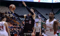 [포토]김현수, '파울도 소용없어'