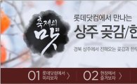 롯데닷컴, 12월의 지역행사 '상주 곶감·한우 축제'