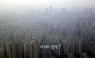 [포토]뿌연 서울 도심 