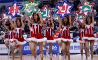 [포토]산타걸로 변신한 오리온 치어리더