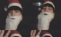 여진구, 크리스마스 이브 맞이 산타 변장