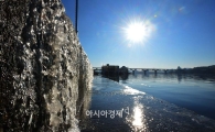 [포토]고드름 열린 한강