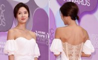 [포토] 'MBC 연기대상' 황정음, 우아한 드레스 자태