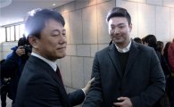 [포토]이장석 대표와 신년 인사하는 박병호