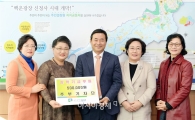[포토]광주 남구, 주부기자단 장학금 전달
