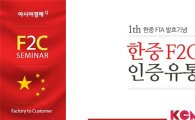 KCMA, 14일 '중국 온오프라인 플랫폼 무료 입점 세미나' 개최