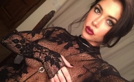 [포토] 아리아니 셀레스티, 라인이 다 드러난 망사 의상 '파격'