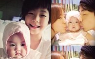 권상우·손태영, 딸 리호 첫 생일 맞이 사진 공개…'아고 귀여워라'