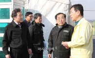 [포토]이낙연 전남도지사,영광 구제역 방역초소 방문
