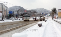 순창군 발빠른 대처로 눈 피해 최소화 나서