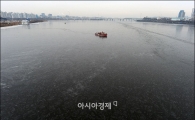 [포토]긴급 한강얼음 깨기