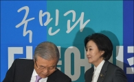 [포토]회의 참석하는 김종인·박영선