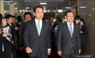 김무성, 靑과 회동 후 '선거구·법안 일괄처리' 재확인   