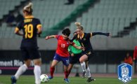 한국, 호주에 0-2 완패…올림픽 본선 진출 위기