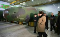 북한 공개한 핵탄두… 군 “모형에 불과”