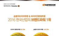 한국타이어, 14년 연속 브랜드파워 1위…'골든 브랜드' 선정