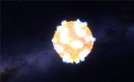 [스페이스]초신성 폭발…초기 섬광 포착하다