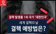 [카드뉴스]결핵 발생률 1위 국가 '대한민국'…예방법은?