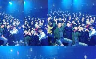 장범준, 팬들 속에 파묻혀 '손하트' 발사 "와줘서 감사해요"