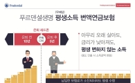 푸르덴셜생명, 평생소득 변액연금보험 4주만에 100억 돌파