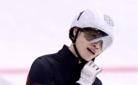 [포토]서이라, 남자 500m 1위로 통과