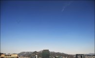 [포토]눈부신 파란하늘