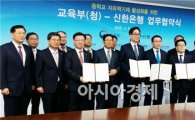 전남도교육청-신한은행 호남지역본부 업무협약 체결 