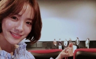 한지민, 채정안 주연 영화 시사회 참석 '청순 미모' 인증