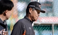 [포토]김성근 감독 '굳게 다문 입술'