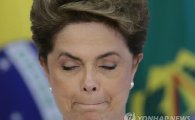 브라질 호세프 대통령 탄핵안 하원 통과 눈 앞…상원 절반 이상 탄핵 지지
