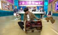 '힙합 아이돌' B.A.P 힘찬, 장구 연주로 '반전 매력' 발산