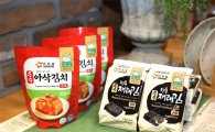아워홈, 할랄 인증 식품 '손수 아삭김치'·'손수 전통 재래김' 출시 