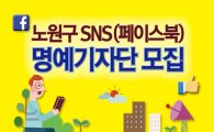 노원구 SNS(페이스북) 명예기자단 모집