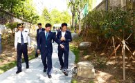 [포토]광주 남구, 진월동 힐링 경관숲 ‘용오름길 정원’ 개장식