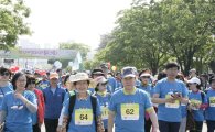 [포토]박홍섭 마포구청장 제16회 여성마라톤대회 참가 
