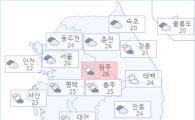 아경 오늘의 날씨와 미세먼지 (오후)